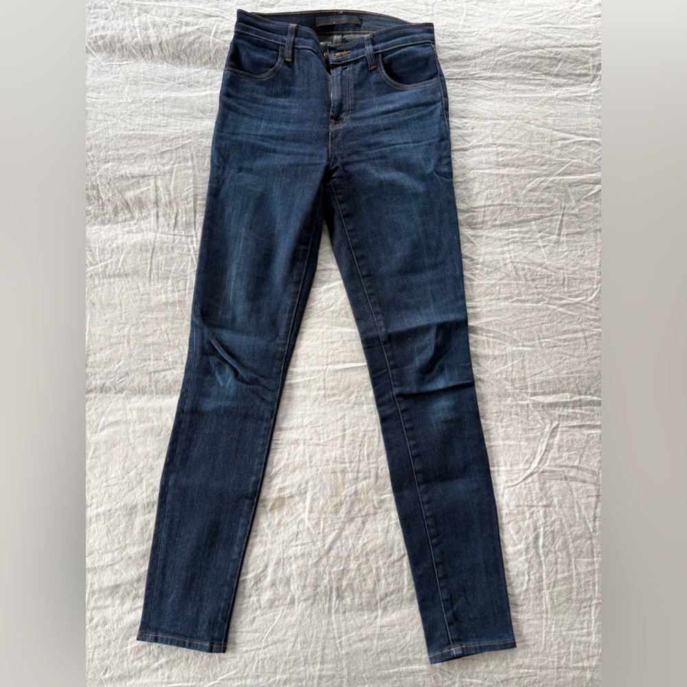 J Brand Women's Deep Indigo Skinny Jeans